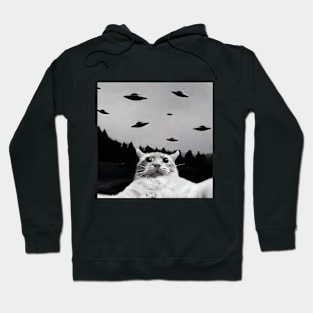 Cat UFO Hoodie